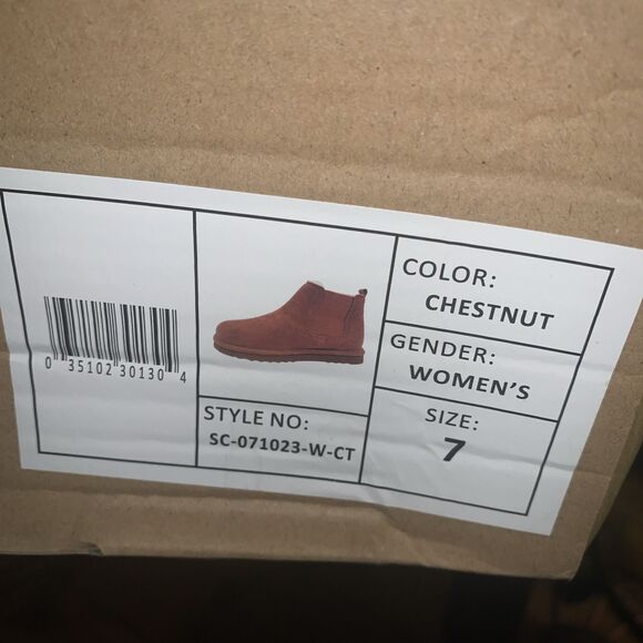 Tamarack Womens Size Seven Brown Booties Ankle Boots - Picture 5 of 9